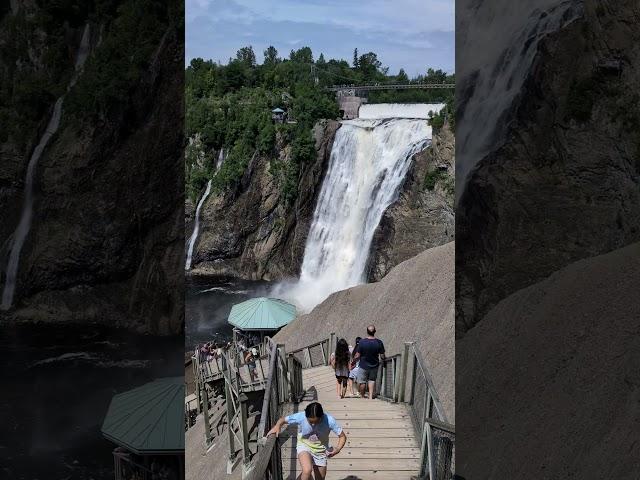 Montmorency Falls #travel #canadatravel #quebec