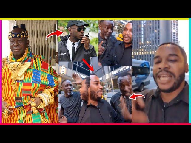 Asantehene's Body Guard In USA thr£atened Twene Jonas's life on Live Camera