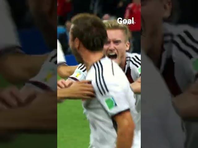 Germany world cup winning moment ️ Gotze