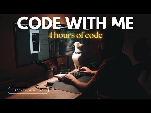 Code And Study With Me - 4 HOURS Relaxing Music - Focus Coding ⌨️