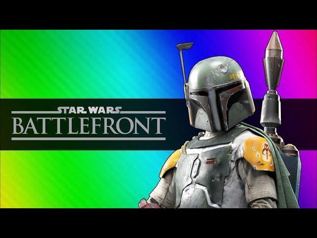 Star Wars Battlefront Beta Funny Moments - Darth Vader vs. Luke Skywalker!