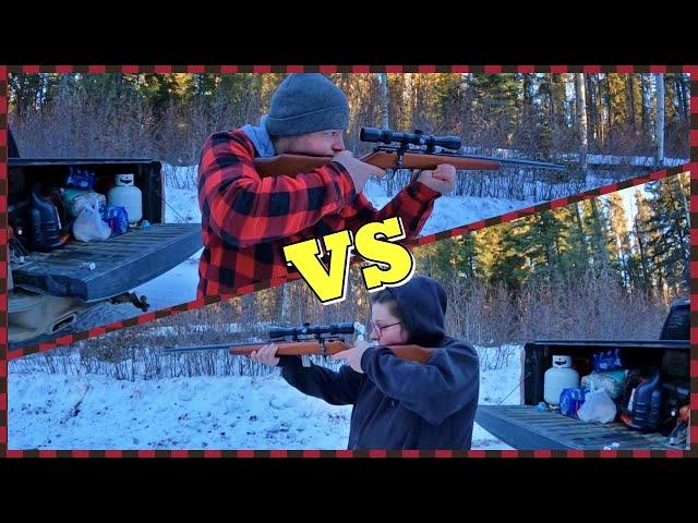 Will She Win?! - Shooting Competition Between Man and Woman