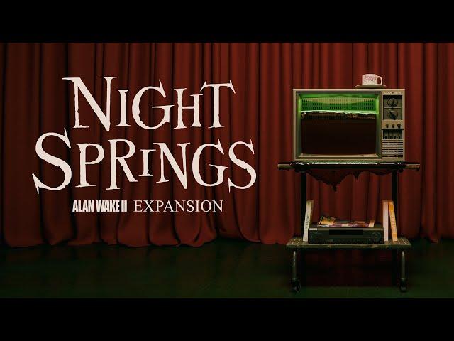 Alan Wake 2 – Night Springs Expansion Trailer | Summer Game Fest 2024