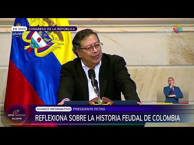 Presidente Petro en la Comisión de asuntos campesinos | RTVC Noticias