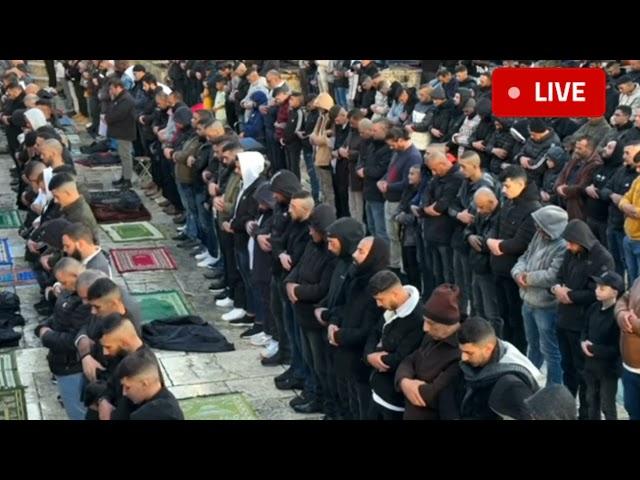 Eid Al Fitr 2024 Prayer in Al Iqsa Mosque in Jerusalam