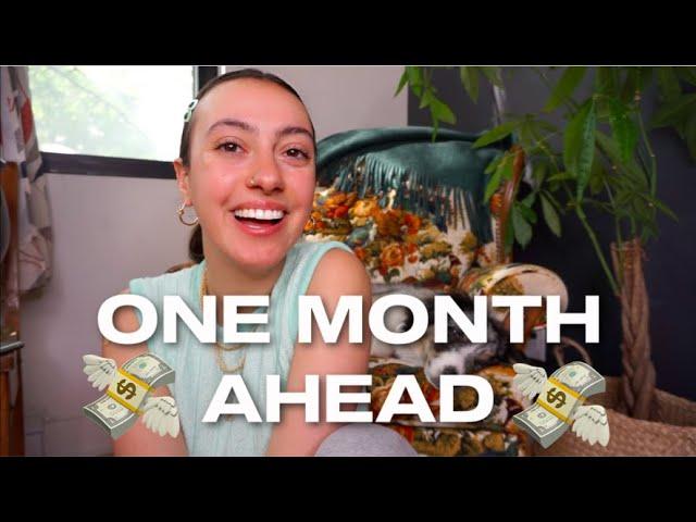 How I Got One Month Ahead and Stopped Living Paycheque to Paycheque