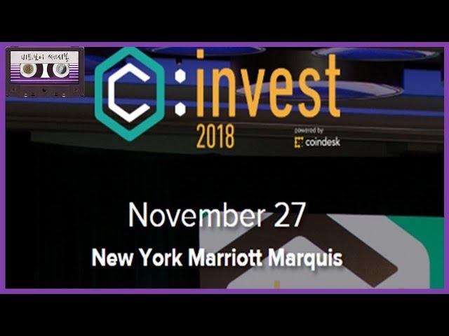 컨센서스 인베스트 2018 - SEC 의장, BAKKT, FIDELITY 참석 - 기관 자금 행보시작?