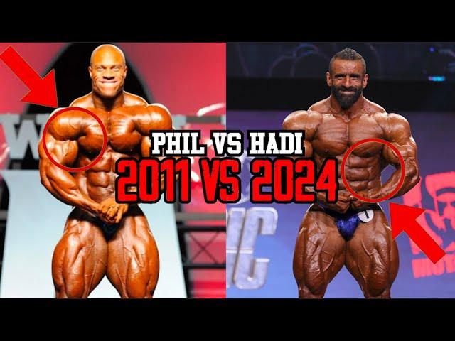 Shape vs Shreds: Phil Heath (2011) vs Hadi Choopan (2024AC)