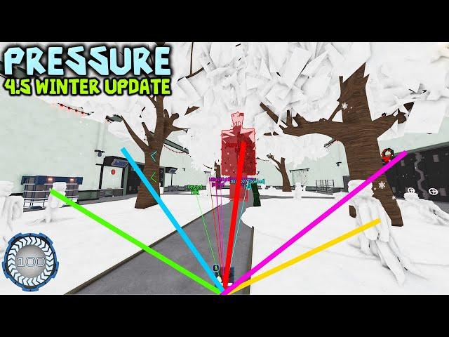 PRESSURE 4.5 : New Winters Update - WORLD RECORD SPEEDRUN *No Cheats*  [ROBLOX]