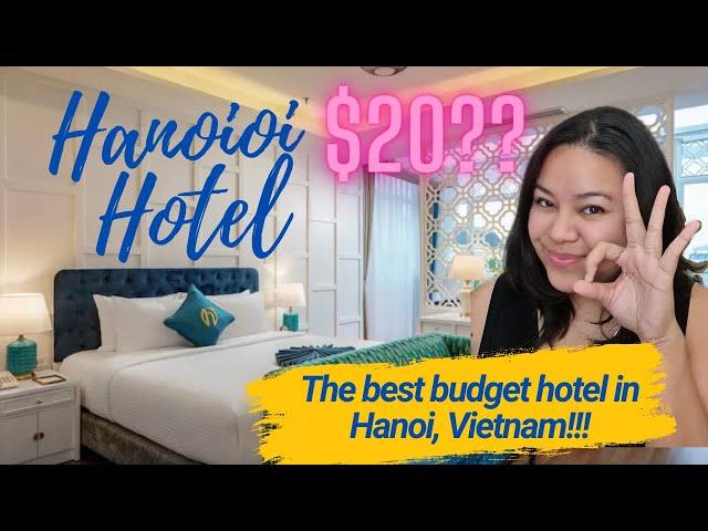 Best Budget Hotel in Hanoi Vietnam! 3 room types in Hanoioi Hotel - 20 USD!