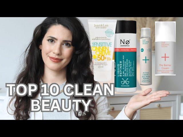 Clean Beauty/ Naturkosmetik Top 10 Drogerie Produkte #naturkosmetik