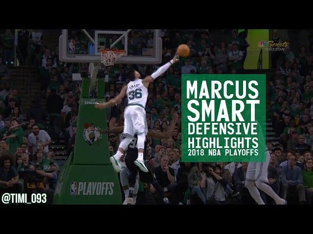 Marcus Smart Defensive Highlights 2018 NBA Playoffs