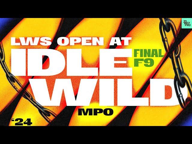 2024 LWS Open at Idlewild | MPO FINALF9 | Heimburg, Anderson, Robinson, Keith | Jomez Disc Golf