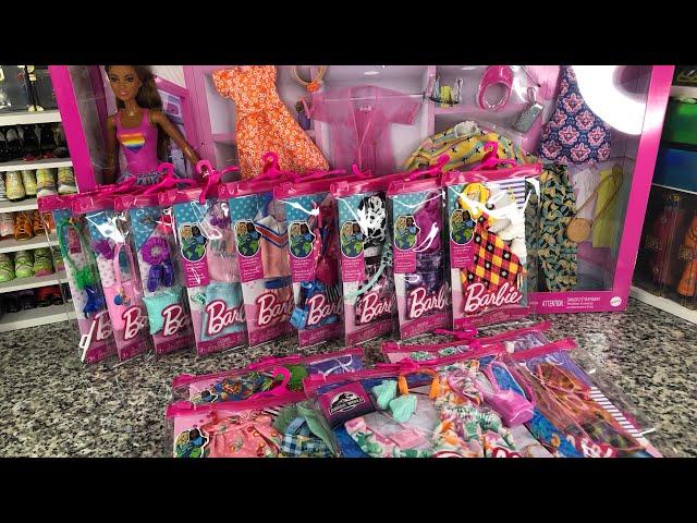 Barbie: 2022/2023 Fashion Pack Lineup Haul Unboxing and Review