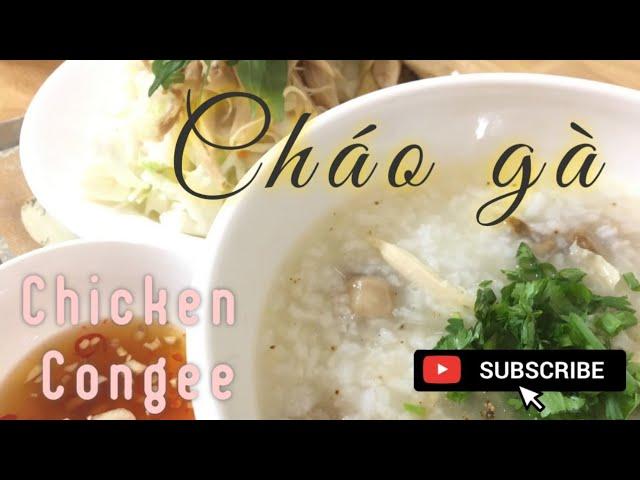 Cháo gà và gỏi bắp cải - Chicken congee & Cabbage salad #2