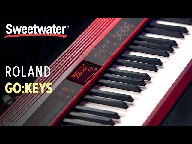 Roland GO:KEYS 61-key Music Creation Keyboard Demo