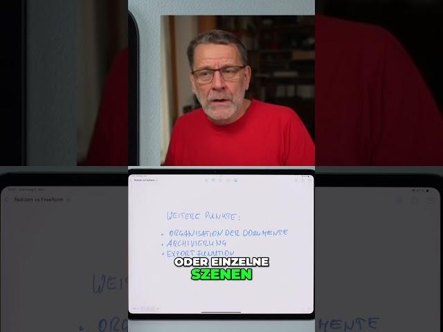 Beim Exportieren ist Apple Notizen besser als Freeform