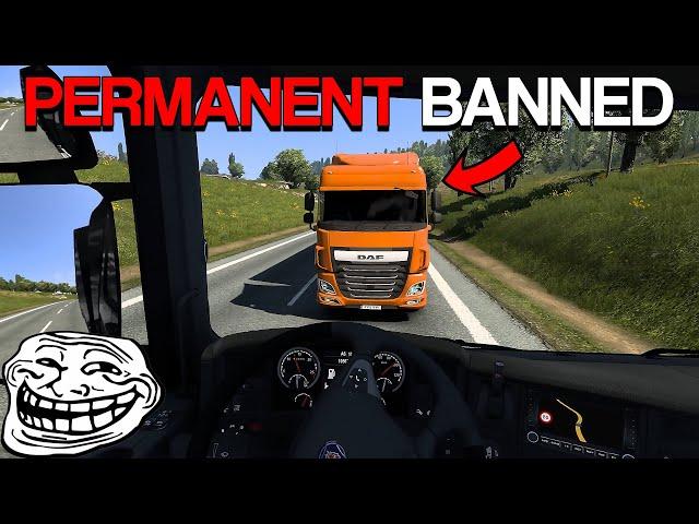 IDIOTS in Trucks #10 | Hidden ADMIN Banning HACKERS | Funny Moments - ETS2MP