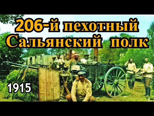 Сальянский 206-й пехотный полк 1915 год