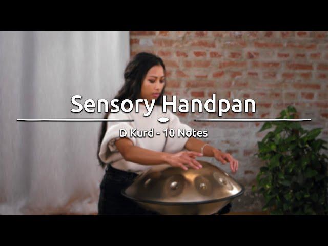 Sensory Handpan, 10 Notes D Kurd, 440 Hz, Vintage Gold - HPSTL100 - Meinl Sonic Energy