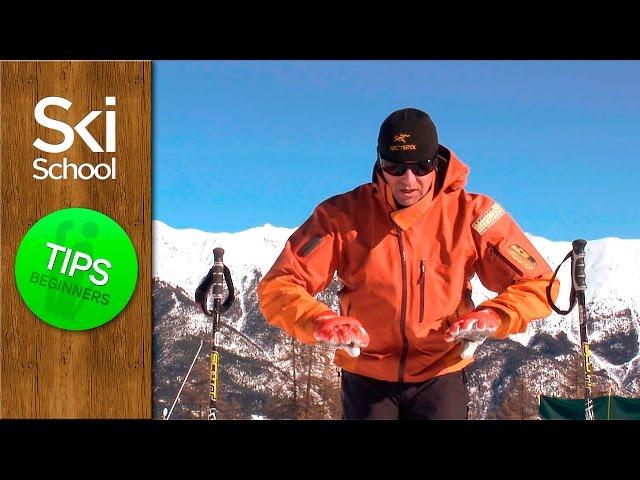 Crossed Skis Solution - Learn How To Ski  Beginners Lesson