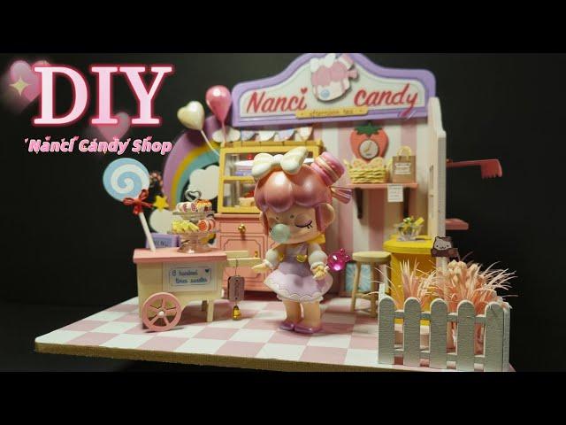 "Nanci" Candy Shop miniature dollhouse kit