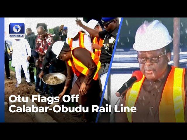 Cross River Transportation: Otu Flags Off Calabar Obudu Rail Line