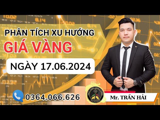 Phân tích xu hướng giá vàng (hôm nay 17/06/2024)  #dubaogiavang #nhandinhxuhuongvang #xuhướnggiávàng