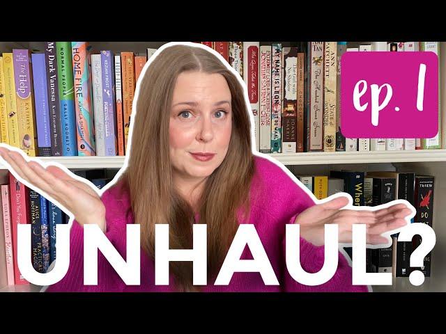 UNHAUL BOOKS WITH ME //  Episode 1