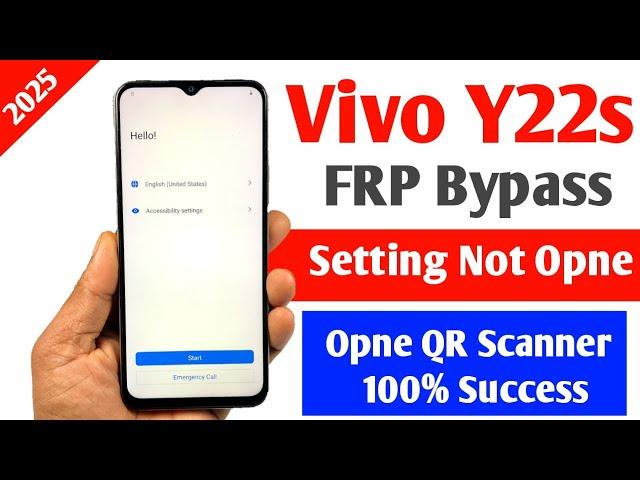 [ New Method 2025 ] Vivo Y22s Frp Bypass Android 14 - Vivo Y22s (V2206) Google Account Bypass
