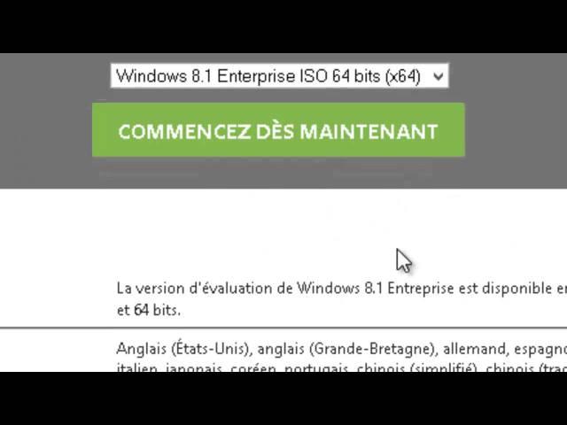 How to download windows 8.1 entreprise