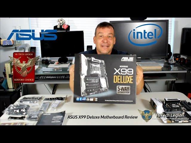 ASUS X99 Deluxe Motherboard Unboxing - Overvview  - Review