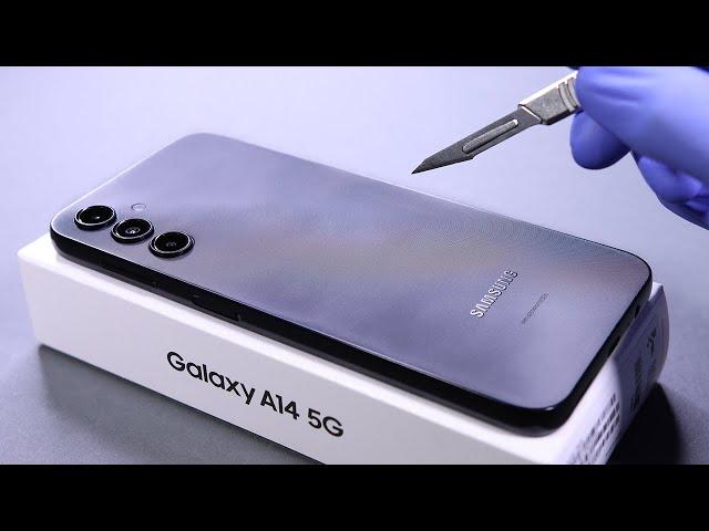 Samsung Galaxy A14 5G Unboxing and Camera Test - ASMR