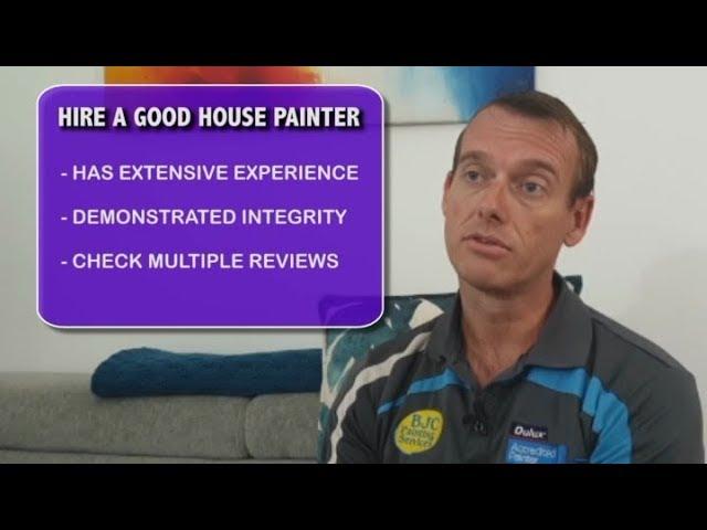 How to hire a good house painter