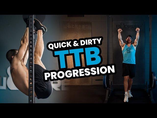 How to do Toes To Bar: Simple Progression!