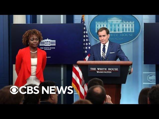 National Security Council spokesman John Kirby joins White House press briefing | full video