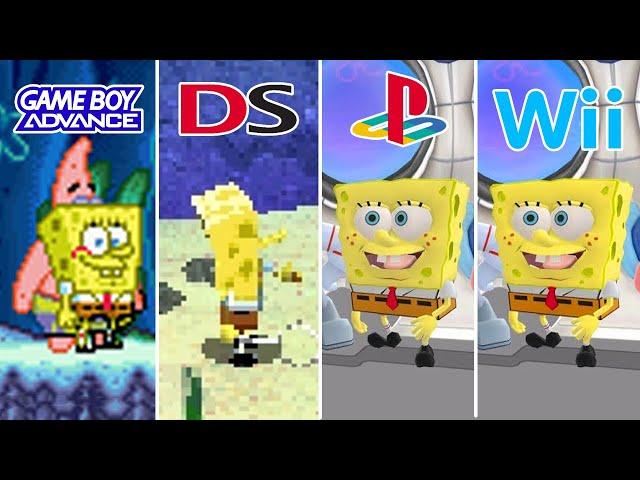 SpongeBob's Atlantis SquarePantis (2007) GBA vs DS vs PS2 vs Wii (Which One is Better?)