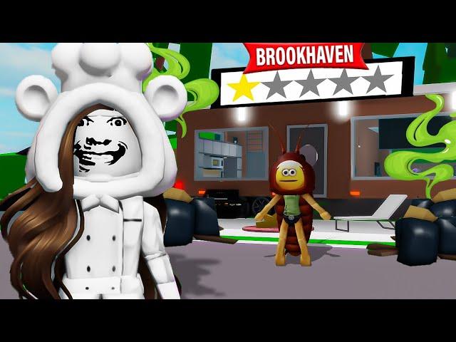 APERTURA PEGGIORE RISTORANTE 1 STELLA SU BROOKHAVEN ROBLOX!