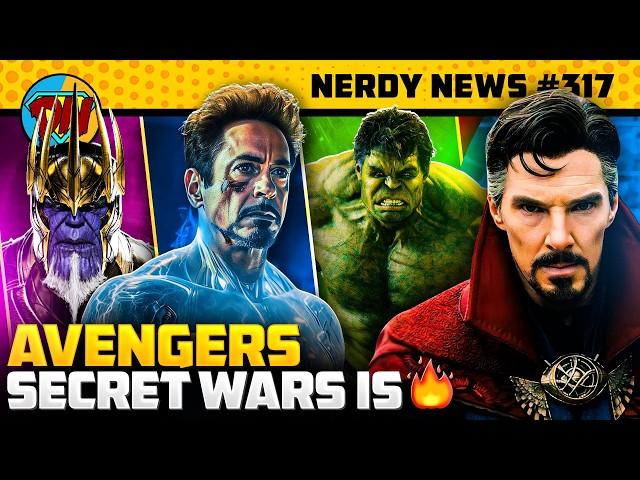 Avengers Secret Wars New Updates, Deadpool & Spiderman, Superman Set, Homelander | Nerdy News #317