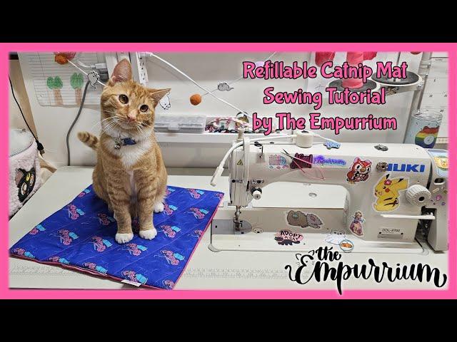 Refillable Catnip Mat Sewing Tutorial by The Empurrium