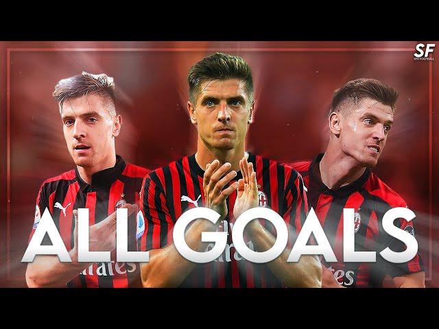 Krzysztof Piątek ● All Goals for AC Milan ᴴᴰ