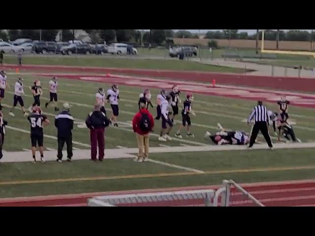 9-10-20 Eudora vs Louisburg 8th Gr Football Video #6