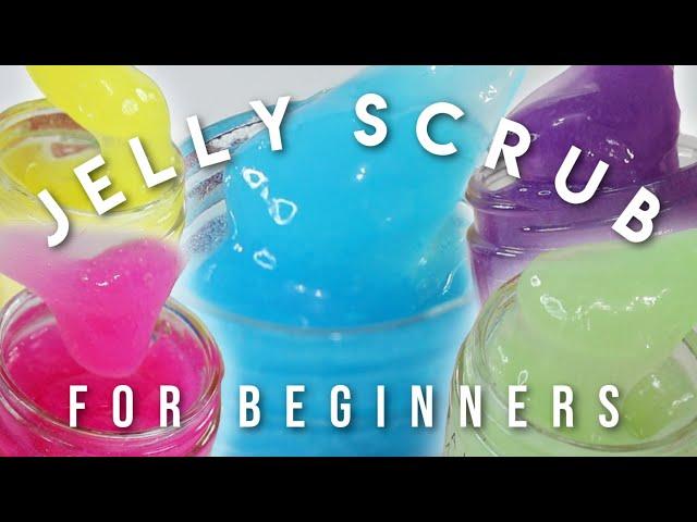 DIY Easy Jelly Face Scrub Recipe for Beginners - How to make Face Scrubs