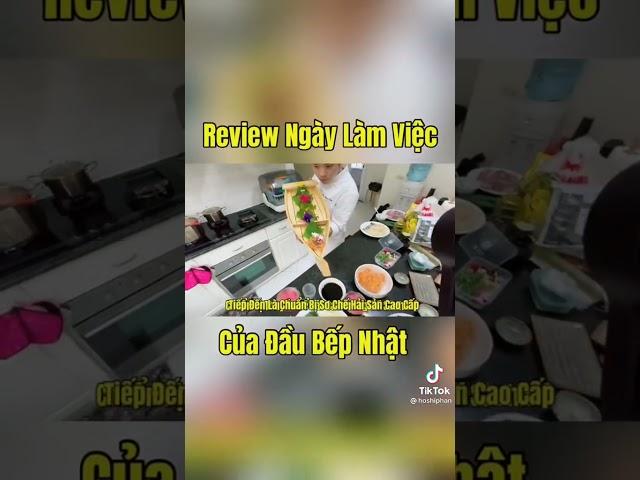 Một Ngày làm việc của vua bếp nhật Phạm quang cường