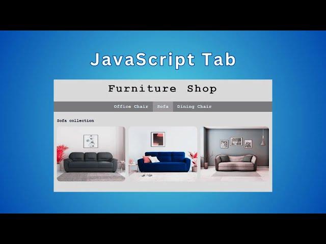 how to create tabs using html css and javascript.