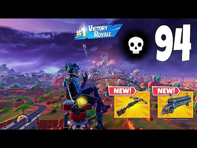 94 Elimination Solo Vs Squads "Zero Build" Gameplay Wins (Fortnite chapter 5)