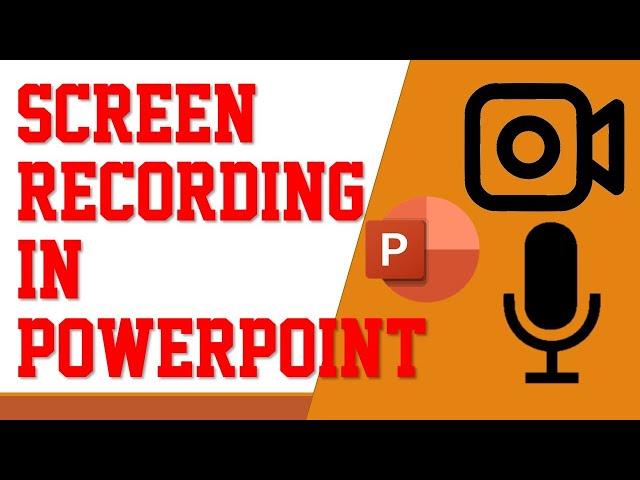 POWERPOINT| SCREEN RECORDING with Voice over | Converted to video (mp4) tutorial