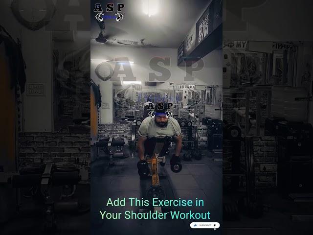 Shoulder Workout @aspfitnes #aspfitnes Follow for More