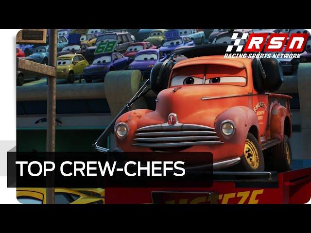 CARS Racing Sports Network: Top Crew-Chefs! | Disney•Pixar HD