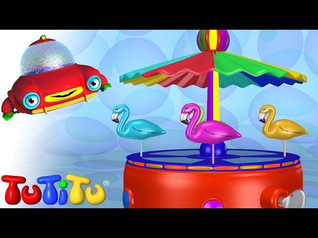 TuTiTu Builds a Carousel - Fun Toddler Learning with Easy Toy Building Activities